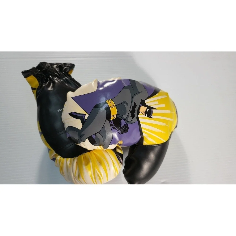 DC Comics Batman Boxing Gloves Training Punching Sparring Kids Play Size (S11)